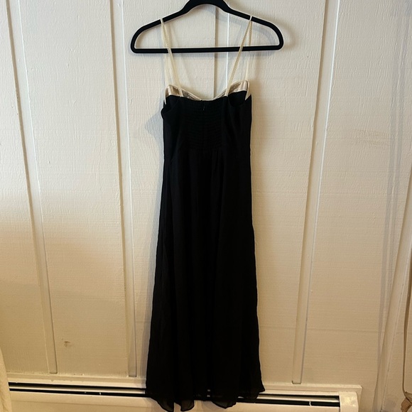 Reformation Abrielle Dress Black Size 2 - Picture 4 of 10